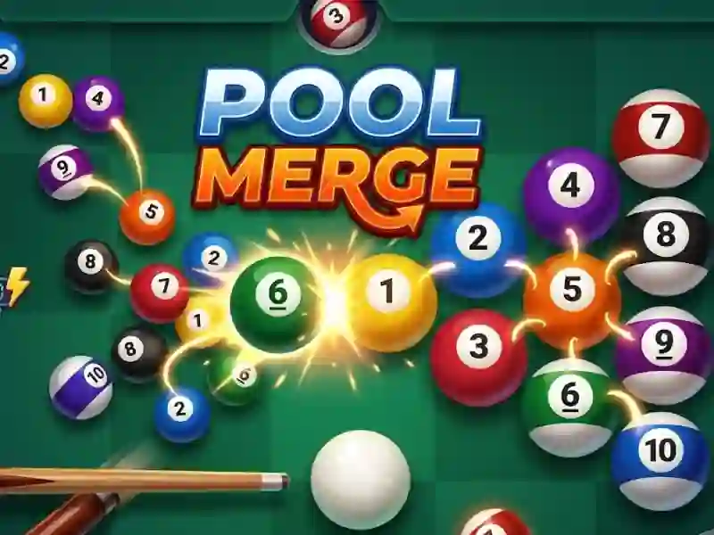 Leikur Pool Merge á netinu