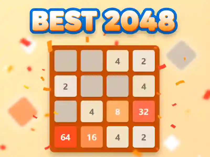 Leikur best 2048 á netinu
