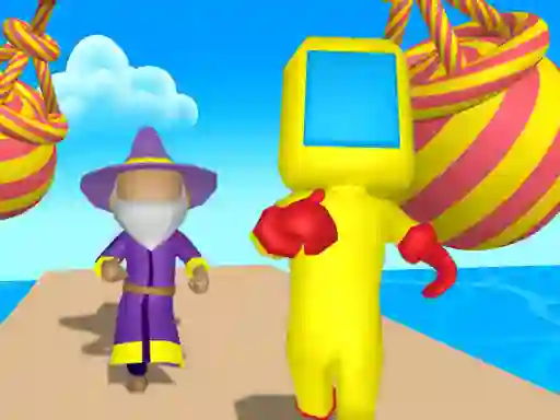 Leikur Run Royale Knockout á netinu