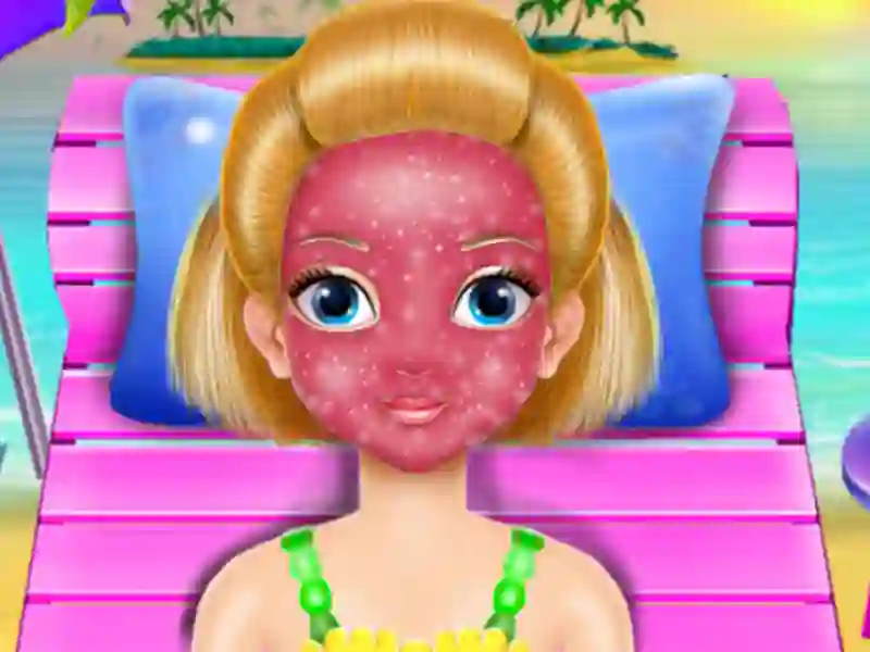 Leikur A Beach Day Spa Care á netinu