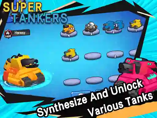 Leikur Super Tankers á netinu