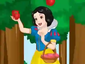 Leikur Snow White Patchwork Dress á netinu