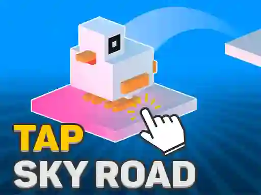 Leikur Tap Sky Road á netinu