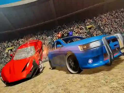 Leikur Real Car Demolition Derby á netinu