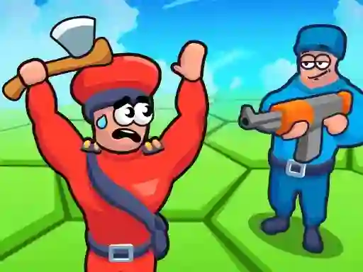 Leikur Tile Hex World: Red vs Blue á netinu
