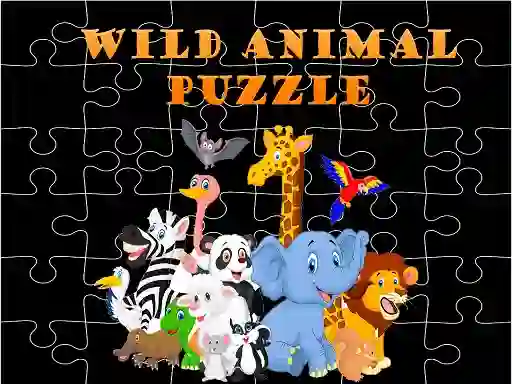 Leikur Wild Animals Puzzle á netinu