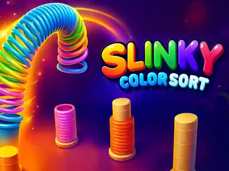 Leikur Slinky Color Sort á netinu