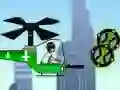 Leikur Ben 10. Helicopter á netinu