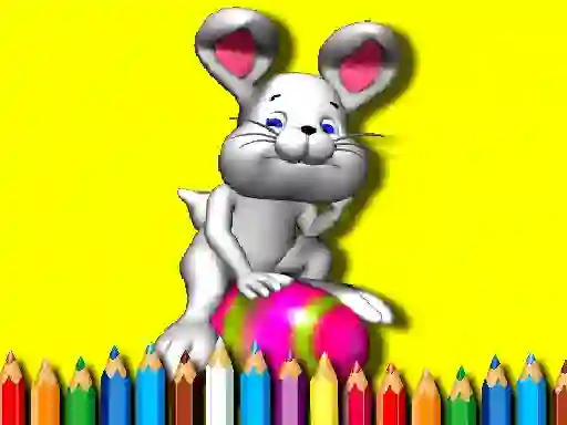 Leikur Back To School: Easter Coloring Book á netinu
