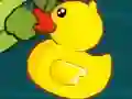 Leikur Crocodile love duck á netinu