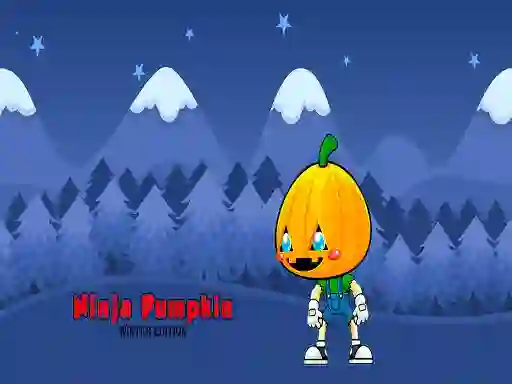 Leikur Ninja Pumpkin Winter Edition á netinu