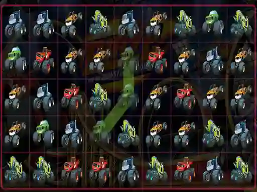 Leikur Blaze Monster Machines Crush á netinu