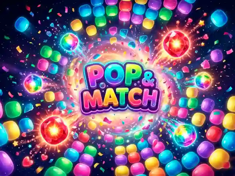 Leikur Pop & Match á netinu