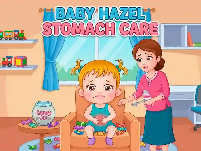 Leikur Baby Hazel Stomach Care á netinu