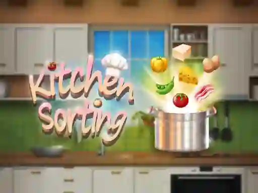 Leikur Kitchen Sorting á netinu