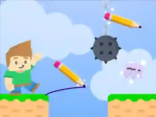 Leikur Adventures Thomas: Draw and Erase á netinu