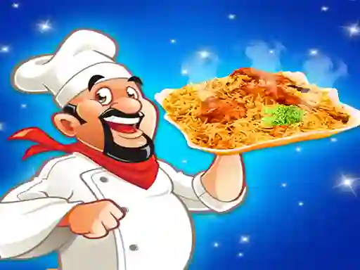 Leikur Biryani Recipes and Super Chef Cooking Game á netinu