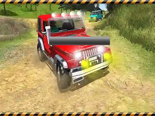 Leikur Jeep Stunt Driving á netinu