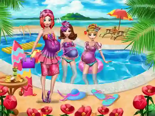 Leikur Moms Summer Break á netinu