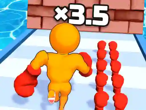 Leikur Muscle Man Rush á netinu
