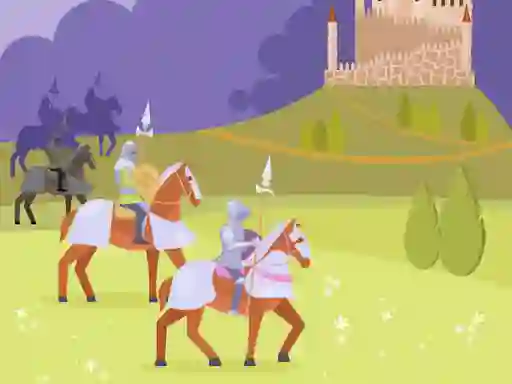 Leikur Medieval Knights Match 3 á netinu