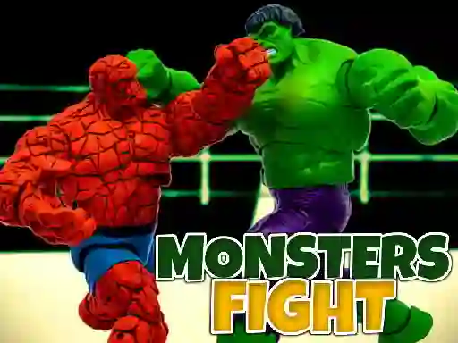 Leikur Monsters Fight á netinu