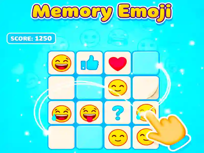 Leikur Memory Emoji á netinu