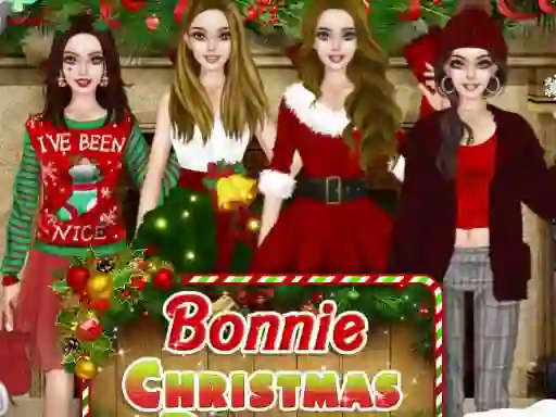 Leikur Bonnie Christmas Parties á netinu