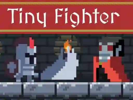 Leikur Tiny Fighter Unstoppable Run á netinu