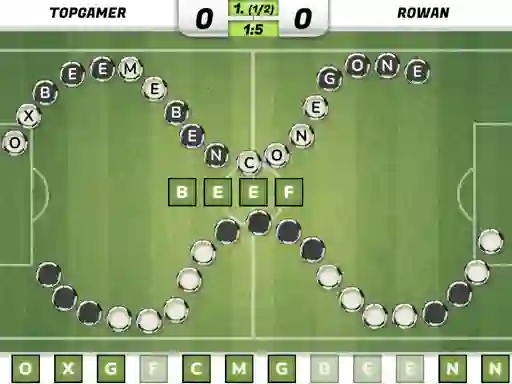 Leikur Wordsoccer.io á netinu