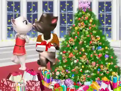 Leikur Angie Winter Fashion Tree á netinu