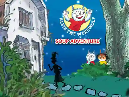 Leikur Alfie The Werewolf: Soup Adventure á netinu