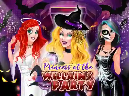 Leikur Princess At The Villains Party á netinu