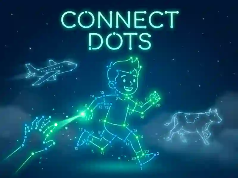 Leikur Connect Dots á netinu
