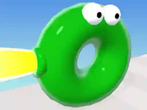 Leikur Bouncy Blob Race: Obstacle Course á netinu