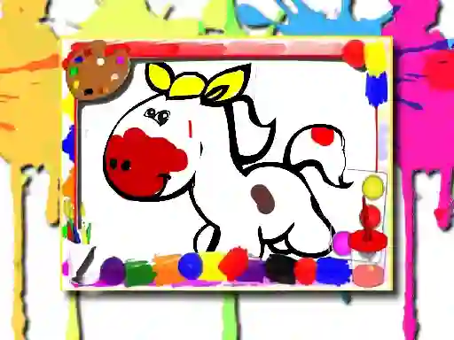 Leikur Horse Coloring Book á netinu