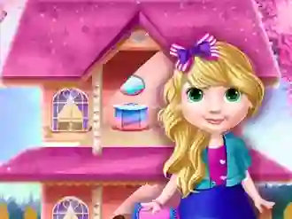 Leikur Princess Doll House Decoration á netinu