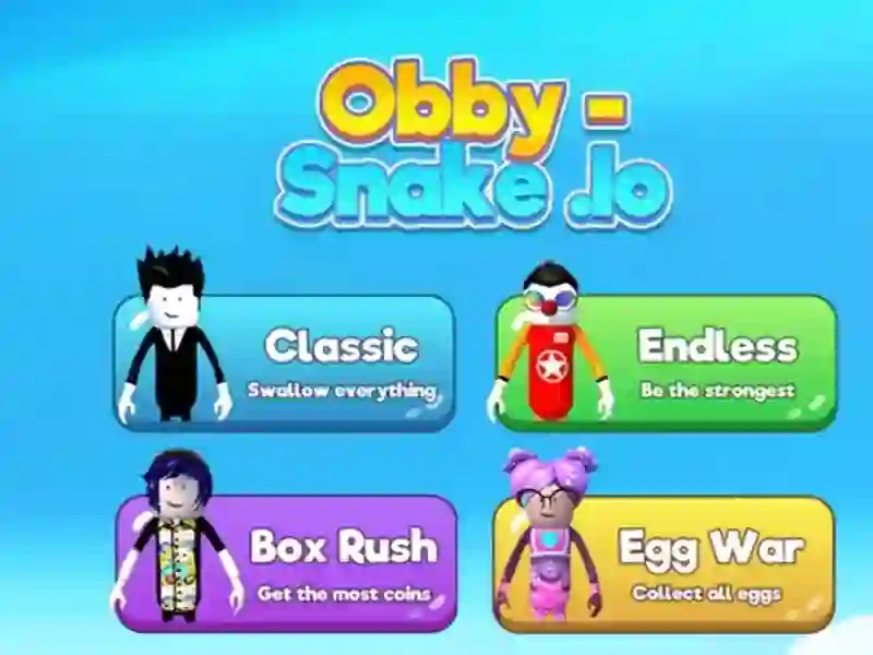 Leikur Obby - Snake .Io á netinu