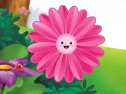 Leikur Funny Flowers Jigsaw á netinu