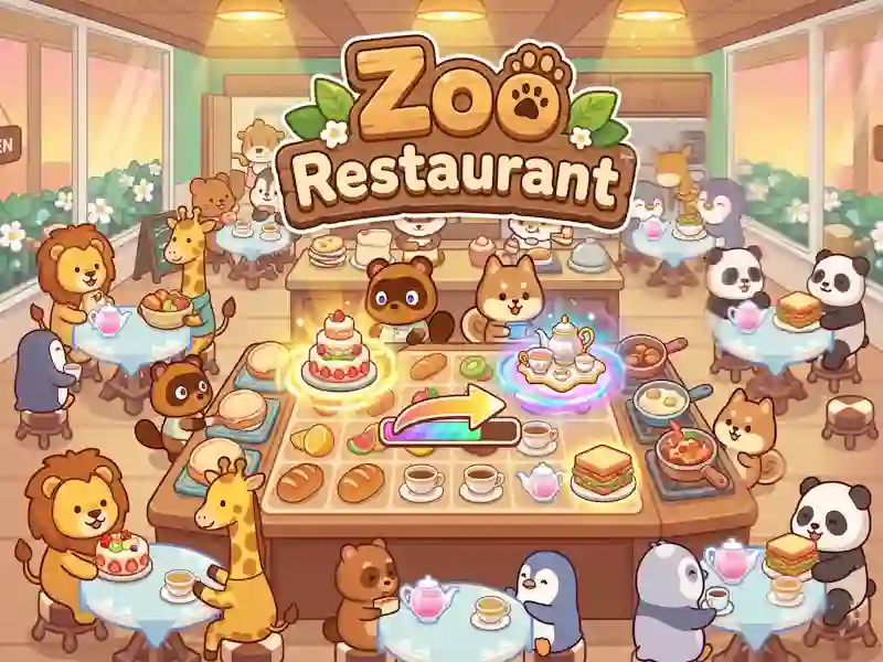 Leikur Zoo Restaurant á netinu