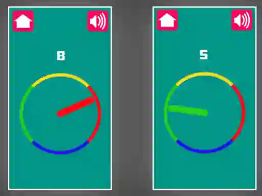 Leikur Colorful Clock á netinu
