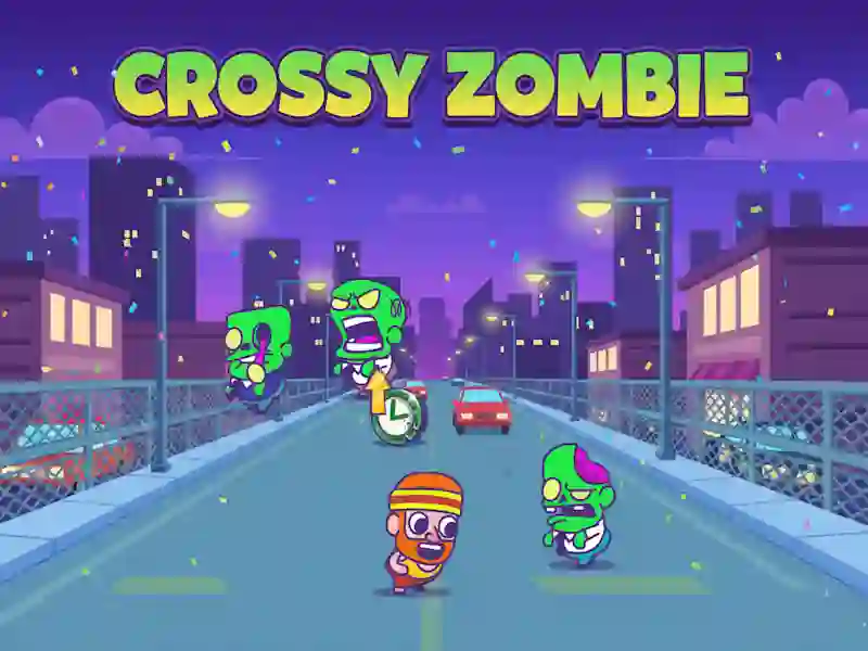 Leikur Crossy Zombie á netinu