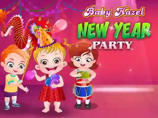Leikur Baby Hazel New Year Party á netinu