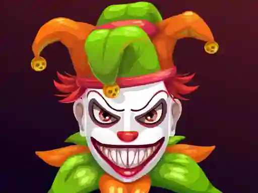 Leikur Terrifying Clowns Match 3 á netinu