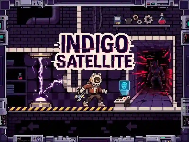Leikur Indigo Satellite á netinu