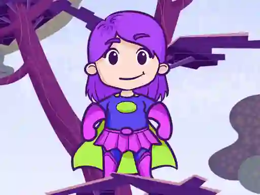 Leikur Purple Hero Jigsaw á netinu