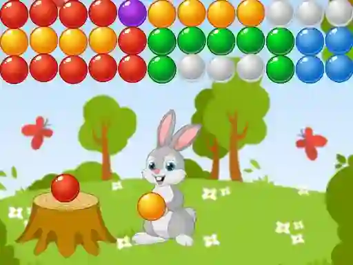 Leikur Bunny Bubble Shooter á netinu