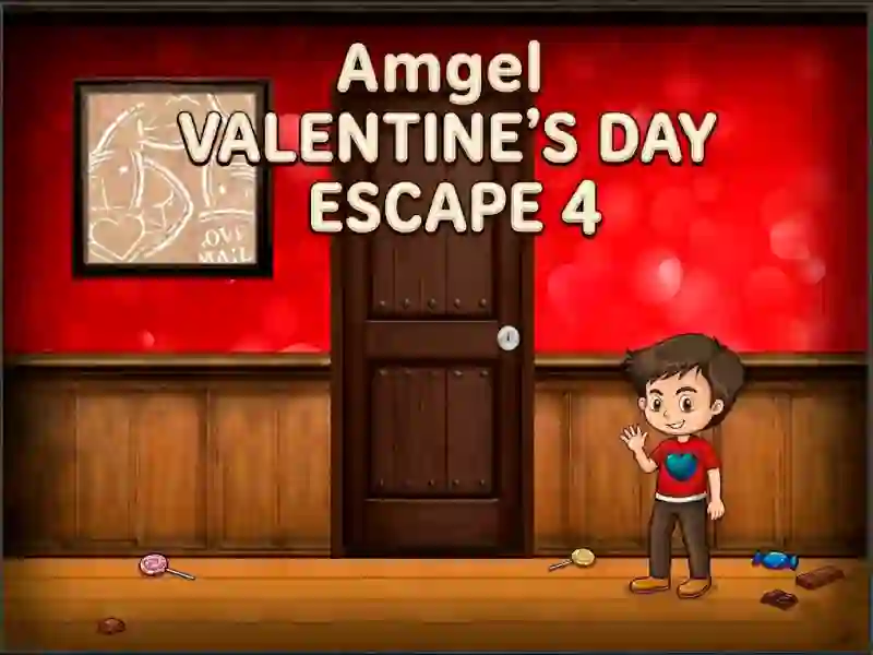 Leikur Amgel Valentine's Day Escape 4 á netinu