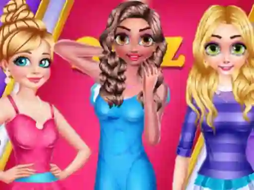 Leikur Princess Fashion Quiz á netinu