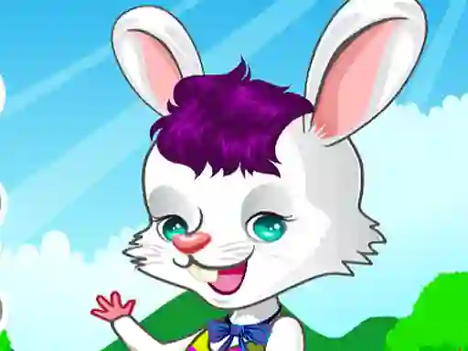Leikur Cute Rabbit Dress Up á netinu